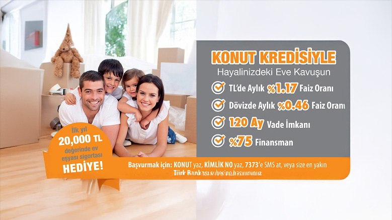 KONUT KREDİSİYLE Hayalinizdeki Eve Kavuşun