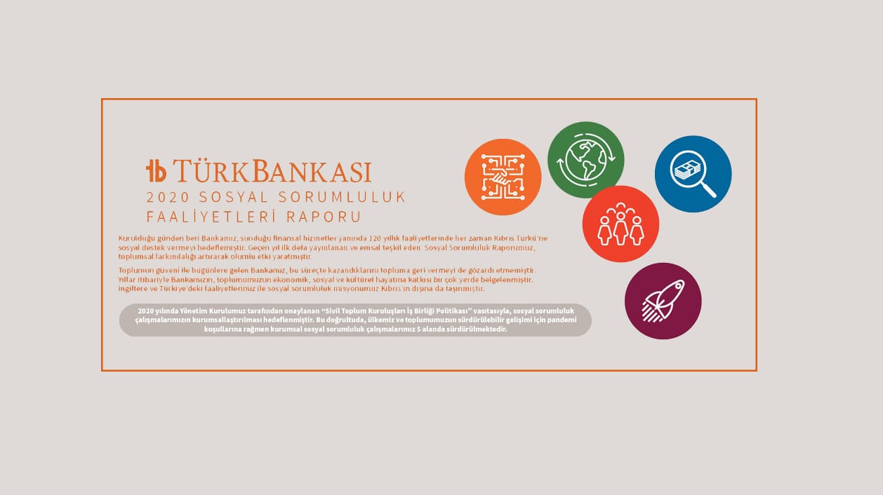 TürkBankası, 2020 Sosyal Sorumluluk Faaliyetleri Raporu’nu yayınladı.
